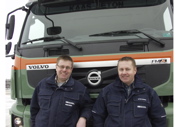 De frste betonkanoner p Volvos FMX-serie krer i Kaas 